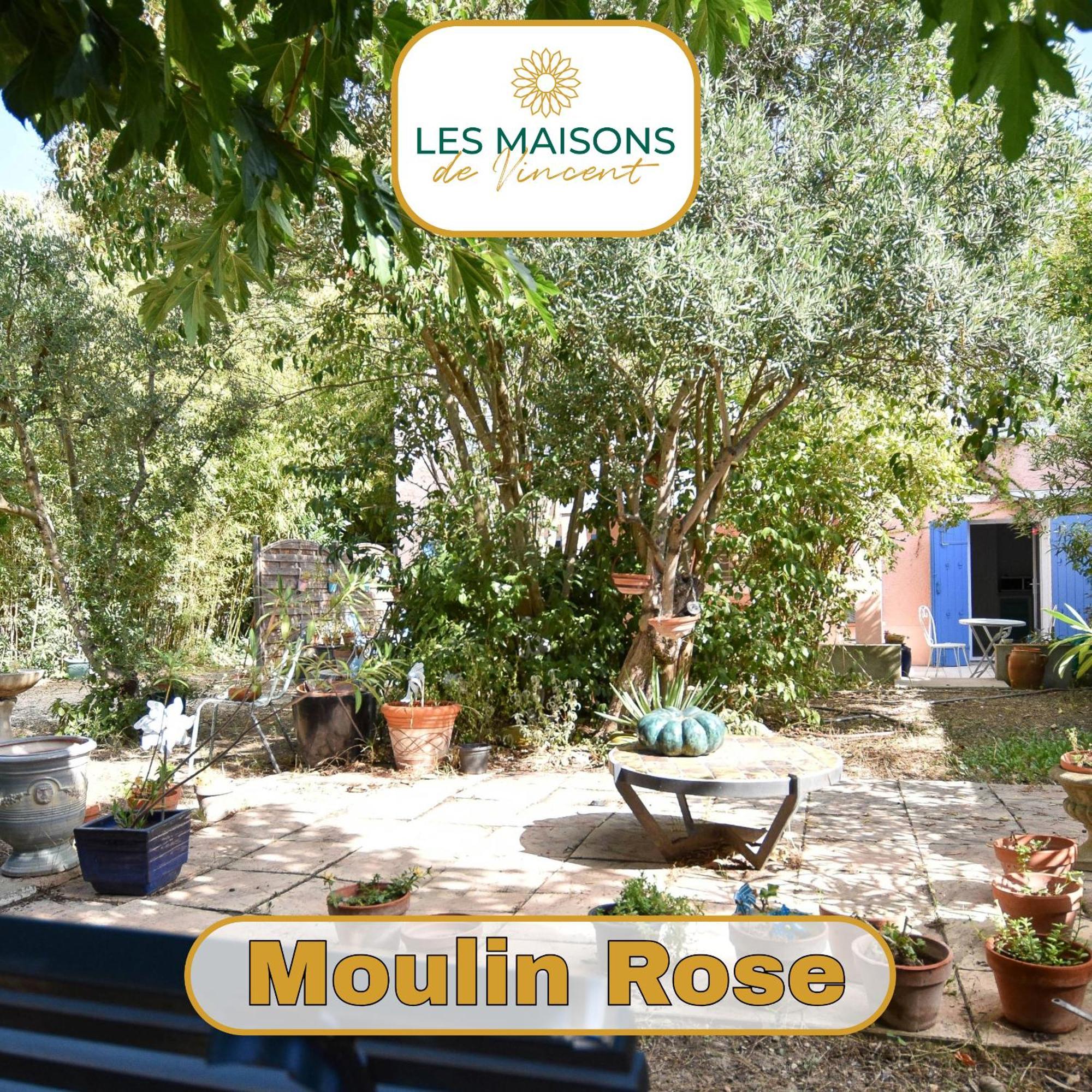 Ferienwohnung Moulin Rose, Parking - Jardin Arles Exterior foto